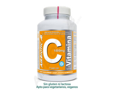 Vitamina C en tabletas de liberación prolongada, apoya tu sistema inmunológico