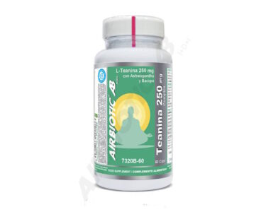 L-Teanina 250mg de Airbiotic AB favorece la relajación y antiestress