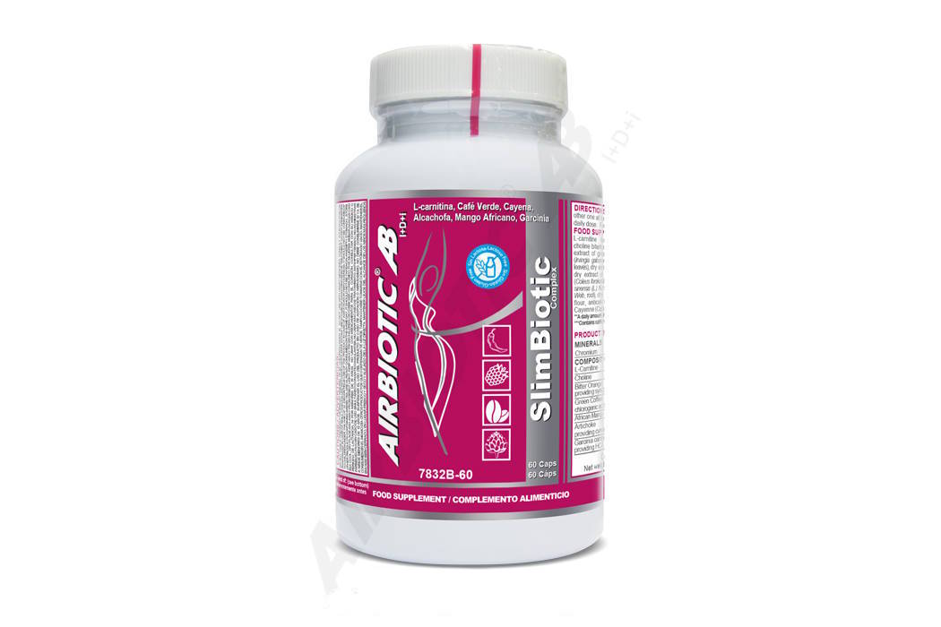 slimbiotic de Airbiotic es uno de los productos más potentes del mercado por su exclusiva formulacion para adelgazar