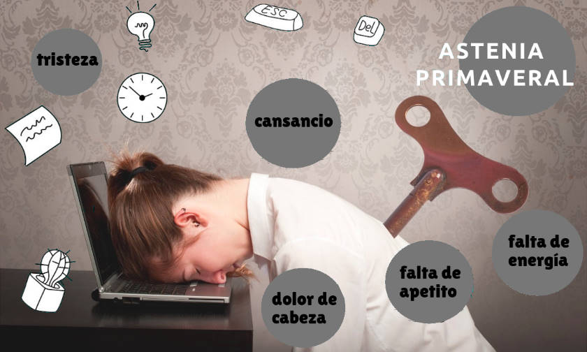 astenia primaveral, falta de energia